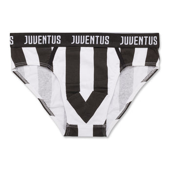 Slip bianconeri da uomo con logo Juventus, Idee Regalo Natale, SKU z644000025, Immagine 0