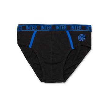 Slip neri da bambino con logo Inter, Idee Regalo Natale, SKU z644000029, Immagine 0