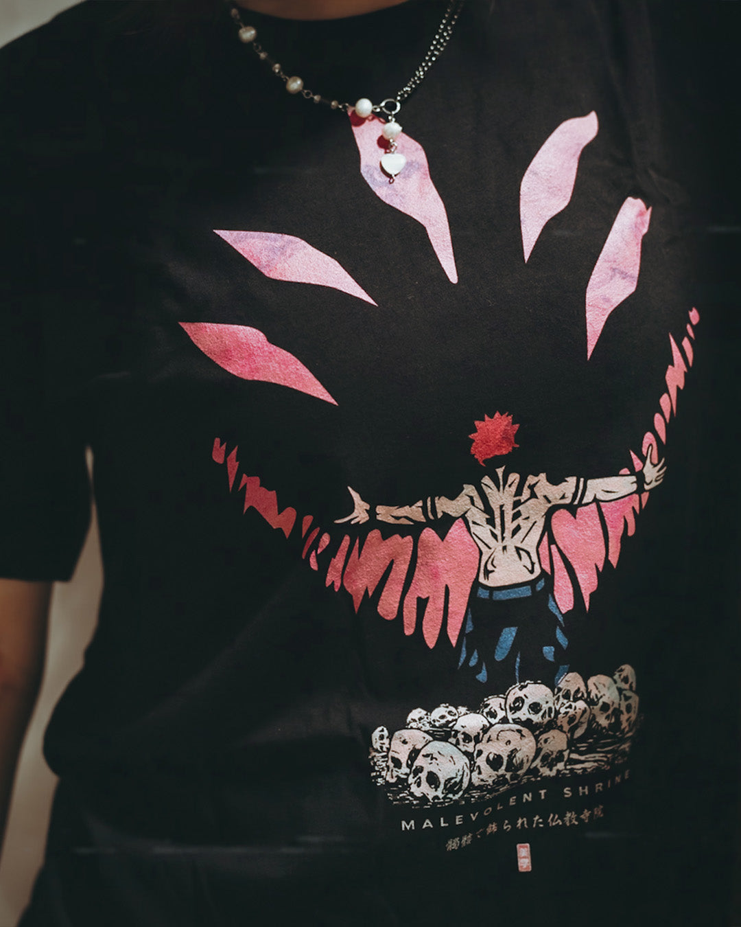 Jujutsu Infinite Void, JJK Inspired Embroidered Shirt.
