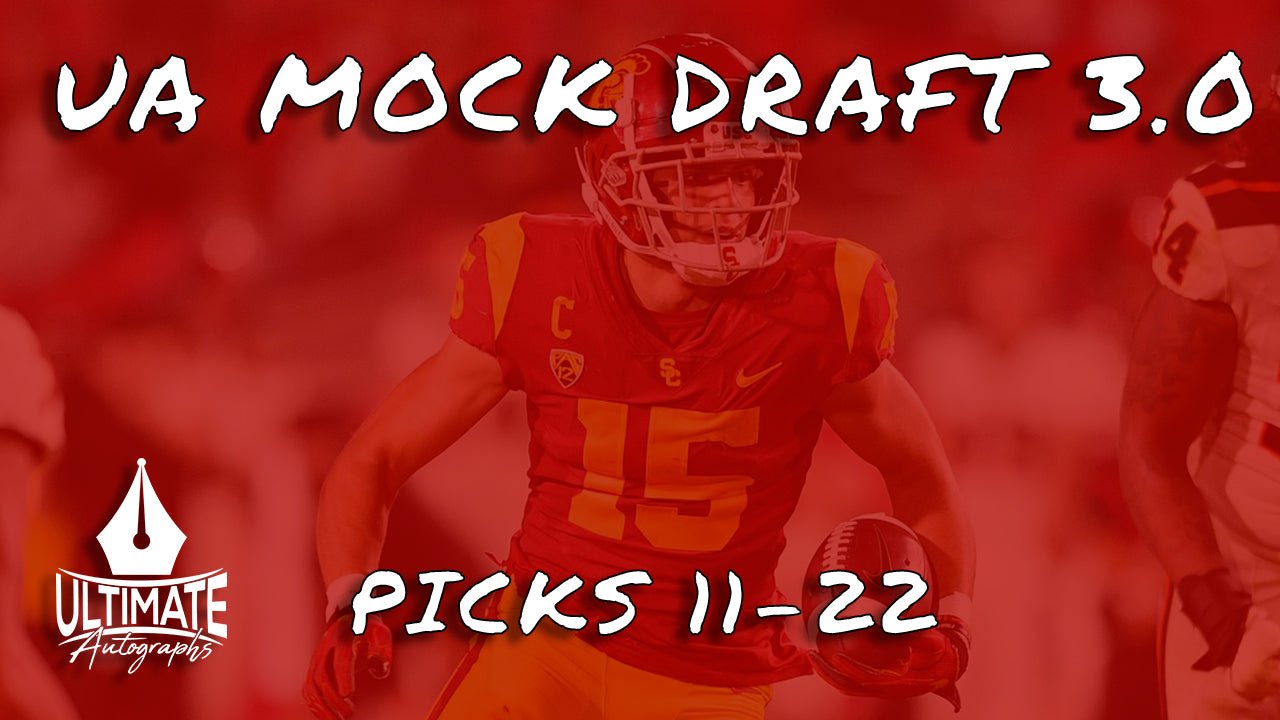 Ua Nfl Mock Draft 3 0 Picks 11 22 — Ultimate Autographs