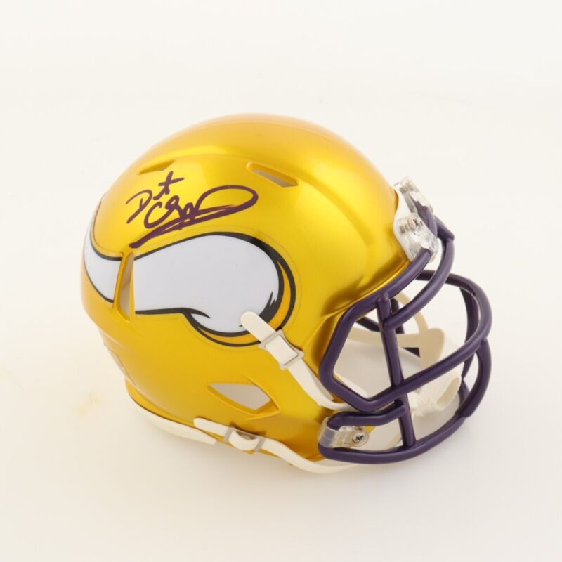 Minnesota Vikings Daunte Culpepper Autographed Signed Salute Mini