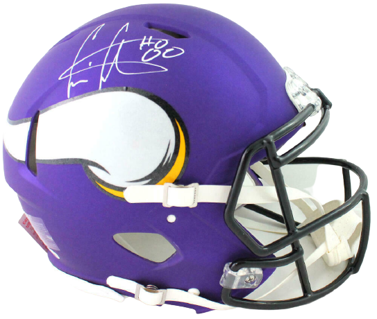 Cris Carter Minnesota Vikings Signed Vikings F S Speed Authentic Helme Ultimate Autographs