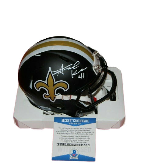 new orleans saints helmet