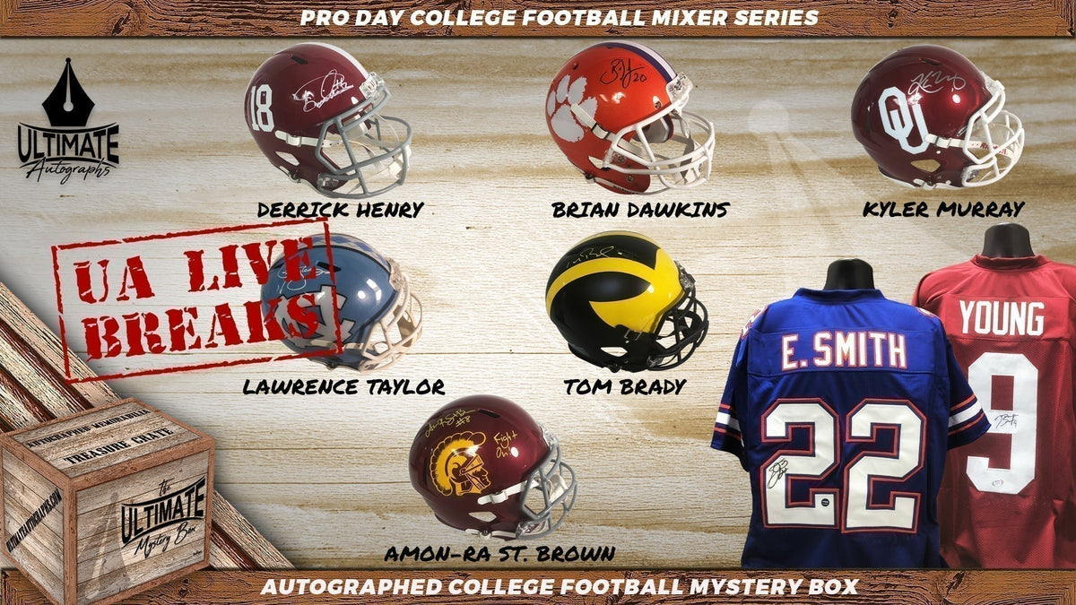 Live Break #2 - Pro Day College Mystery Box - College Football Mixer S