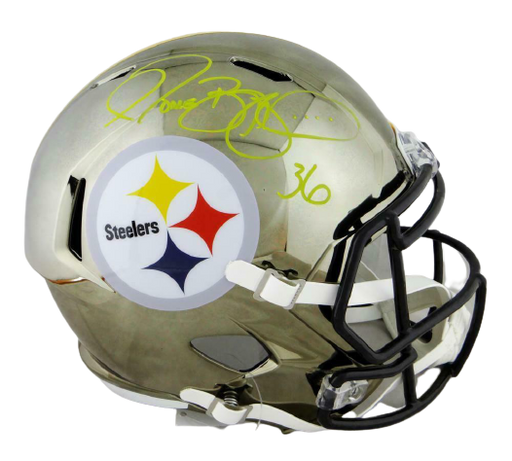  JEROME BETTIS Signed STEELERS FOR LIFE Pittsburgh