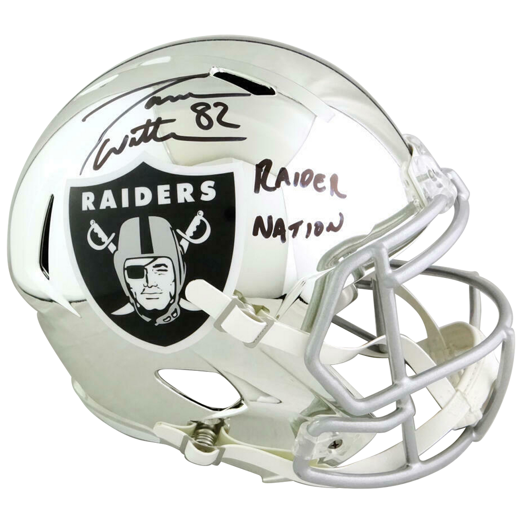 Las Vegas Raiders Authenticated Signed Football Helmets — Ultimate