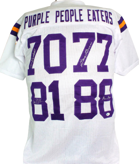 Randy Moss Minnesota Vikings Signed White Pro Style Jersey (BAS COA)