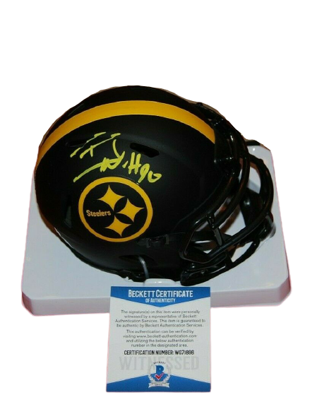 T. J. Watt Signed Pittsburgh Steelers Jersey (Beckett COA) 4xPro Bowl –