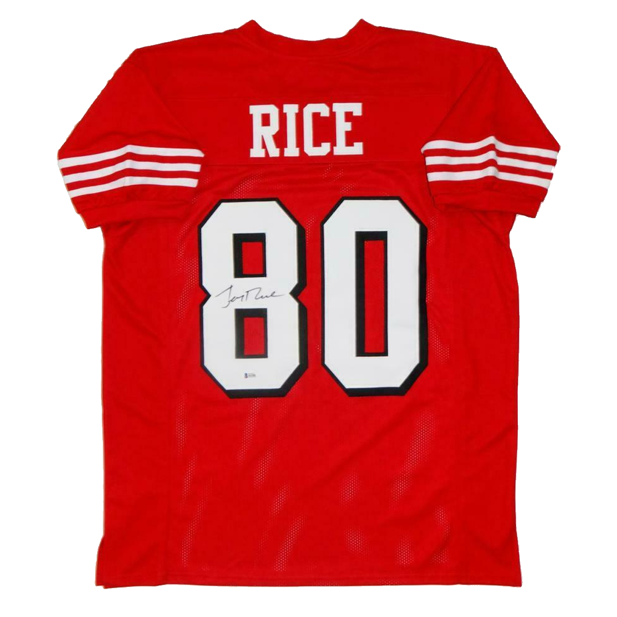jerry rice signed jersey