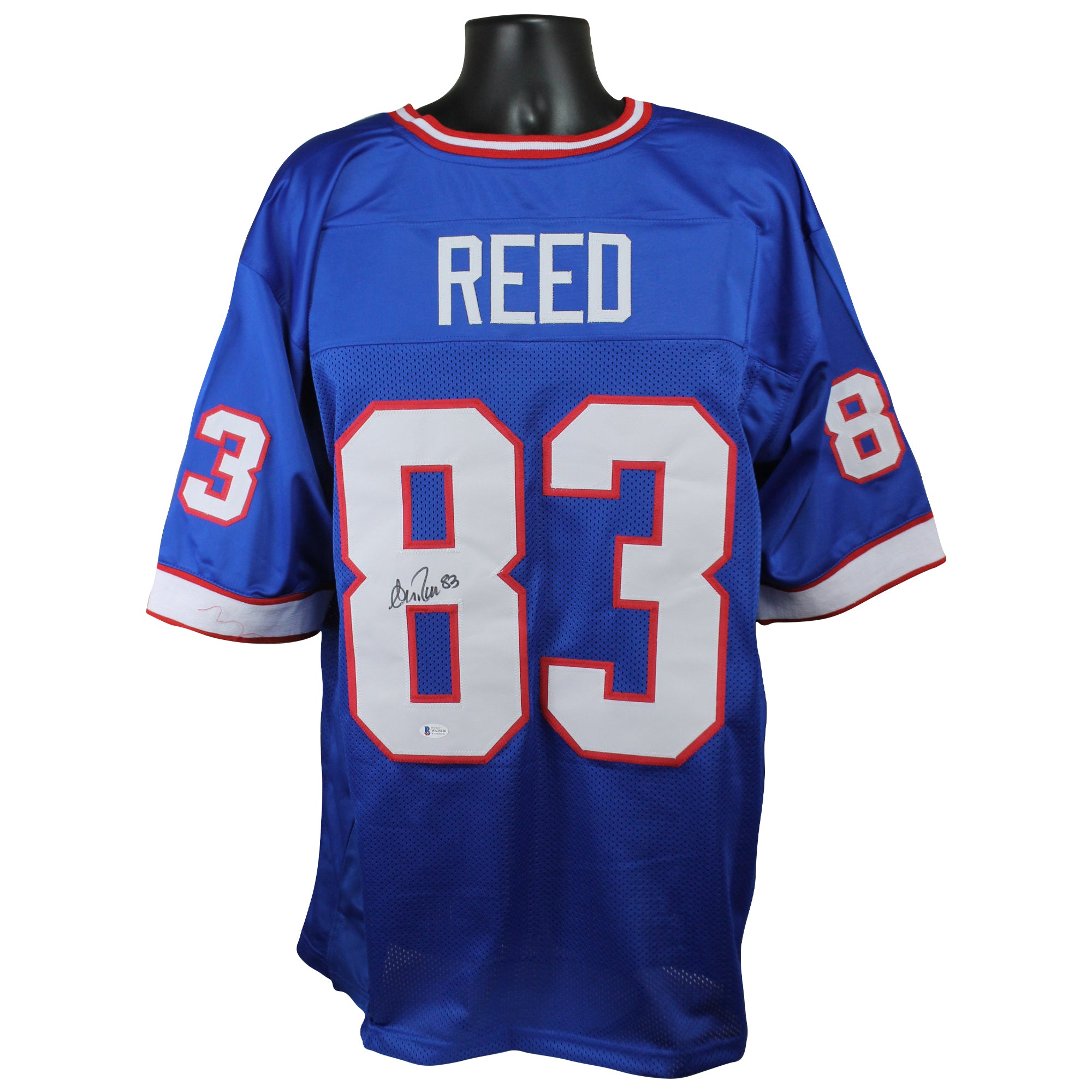 andre reed signed jersey