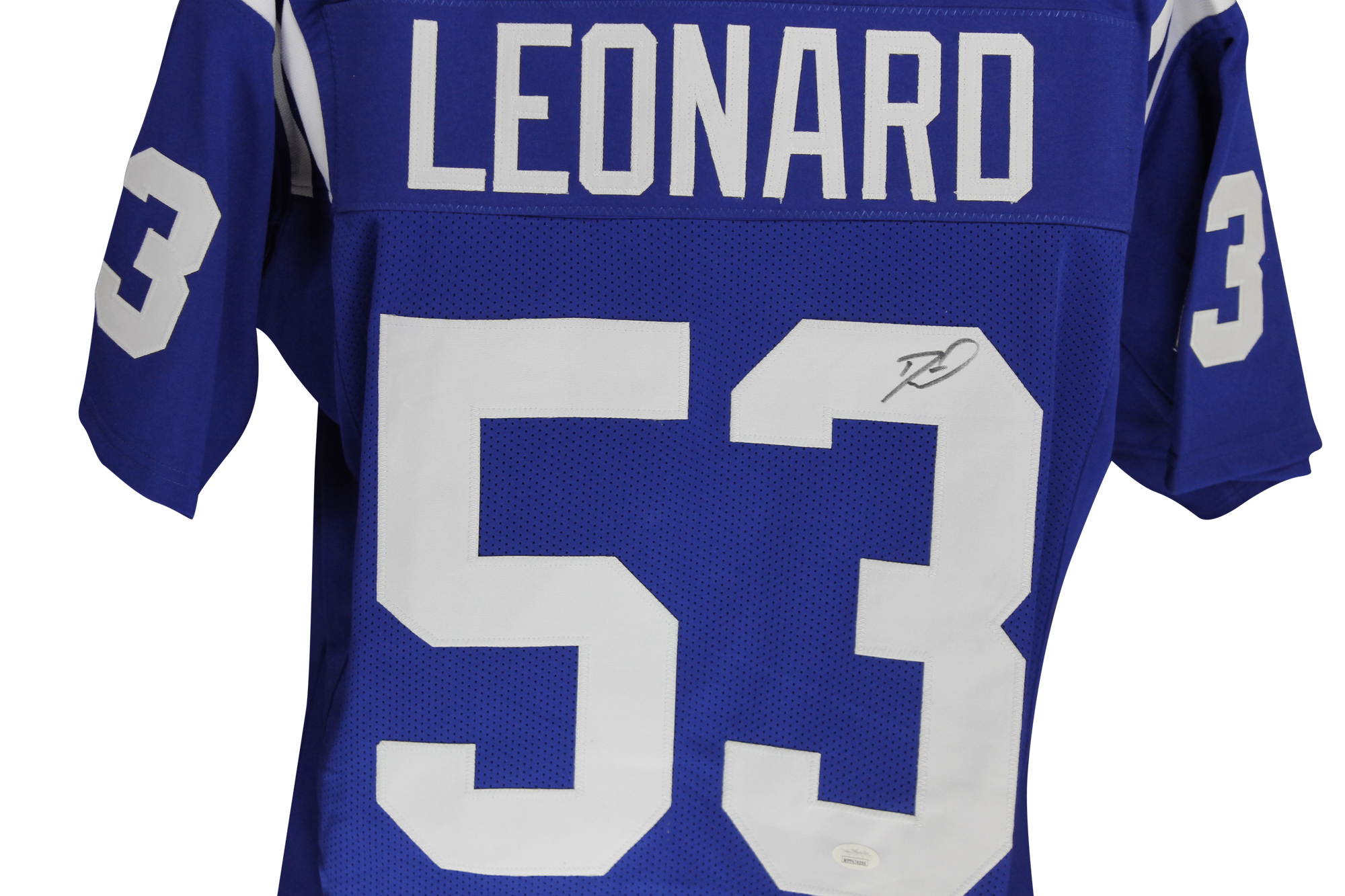 darius leonard autographed jersey