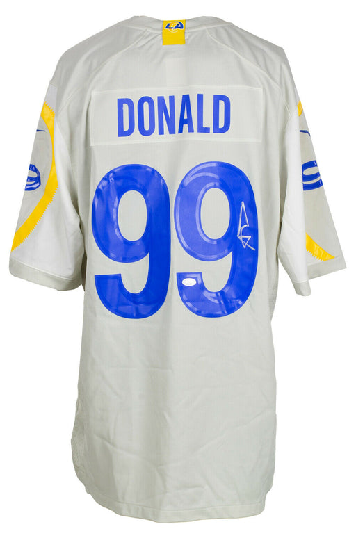 Aaron Donald Los Angeles Rams Signed Blue Nike Limited Football Jersey —  Ultimate Autographs