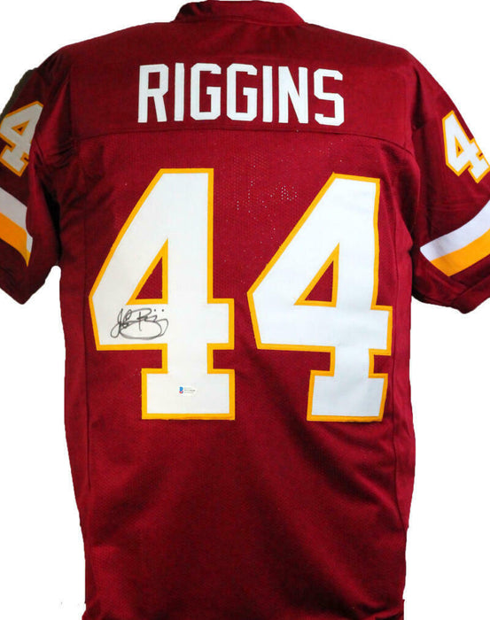 black and red redskins jersey