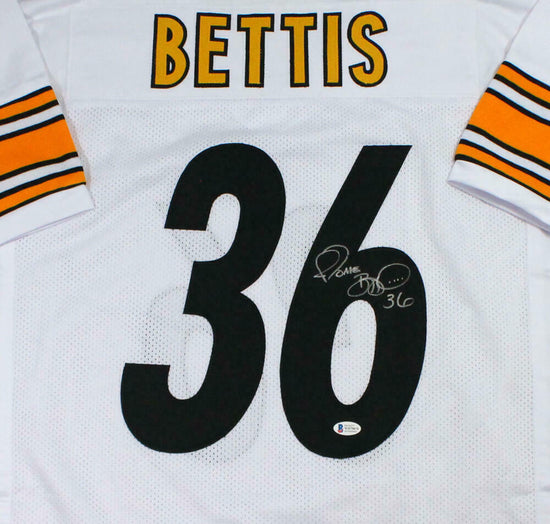 : Jerome Bettis Authentic Signed Black Pro Style Jersey