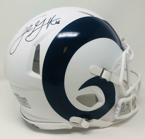 Matthew Stafford Autographed Authentic Los Angeles Rams Eclipse Helmet –