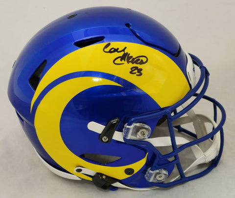 Von Miller Autographed Los Angeles Rams Flash Speed Mini Helmet-Becket –  The Jersey Source