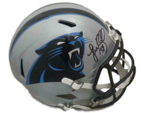 Schwartz Sports Memorabilia Julius Peppers Autographed Carolina Panthers Jersey
