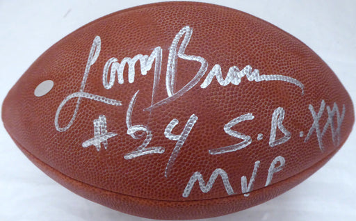 Larry Brown Dallas Cowboys Autographed NFL SB Leather Football Cowboys —  Ultimate Autographs
