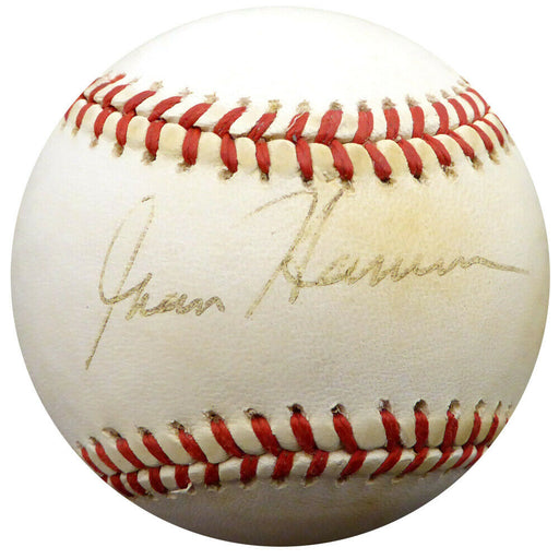 Sold at Auction: Signed Baseball with COA