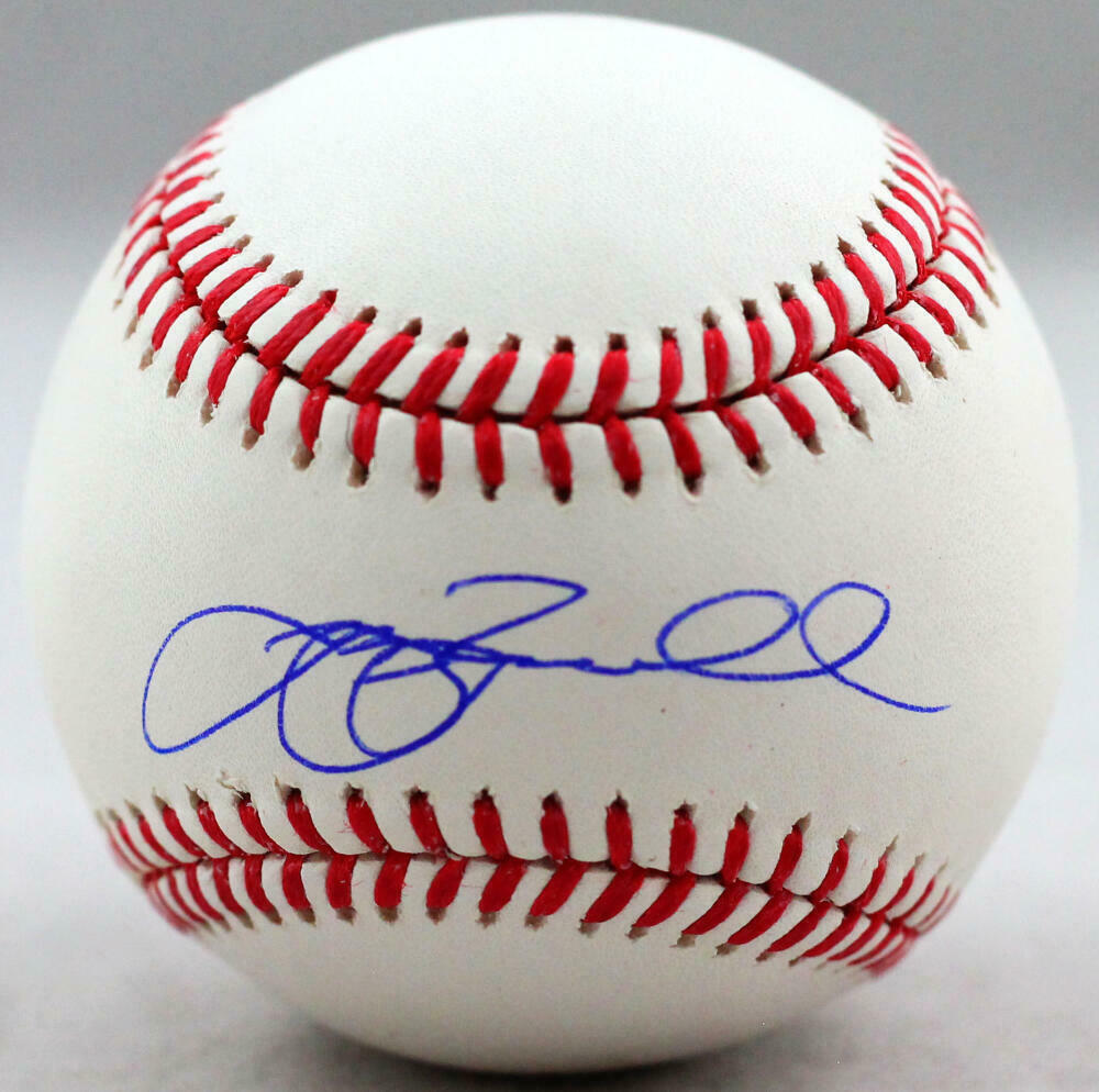 Andre Dawson Autographed Rawlings OML Baseball w/ 3 Insc - JSA W