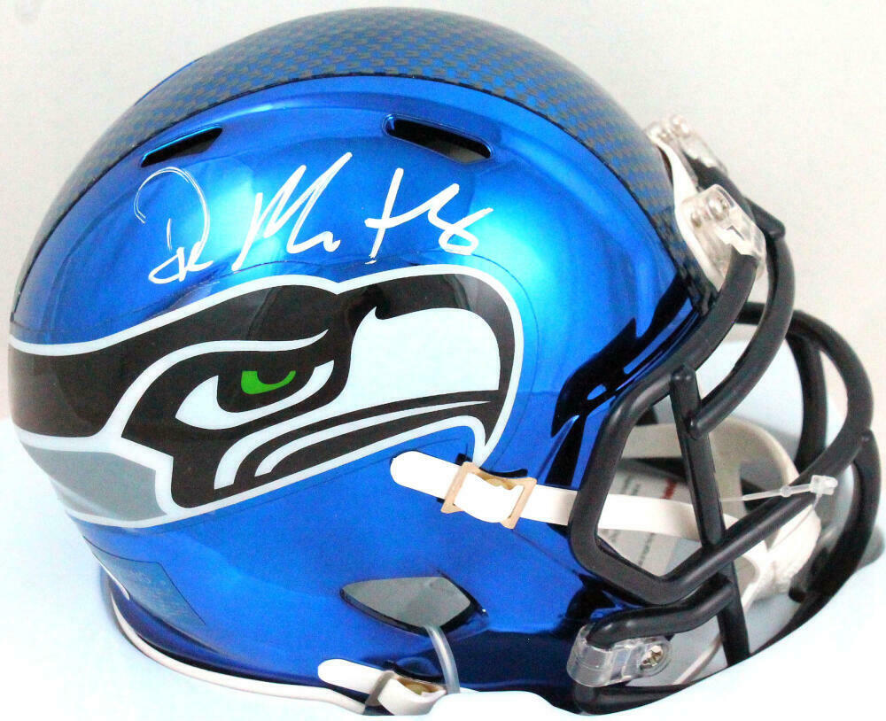 Marshawn Lynch Seahawks Autographed Mini Football Helmet - Maverick  Autographs and Collectibles