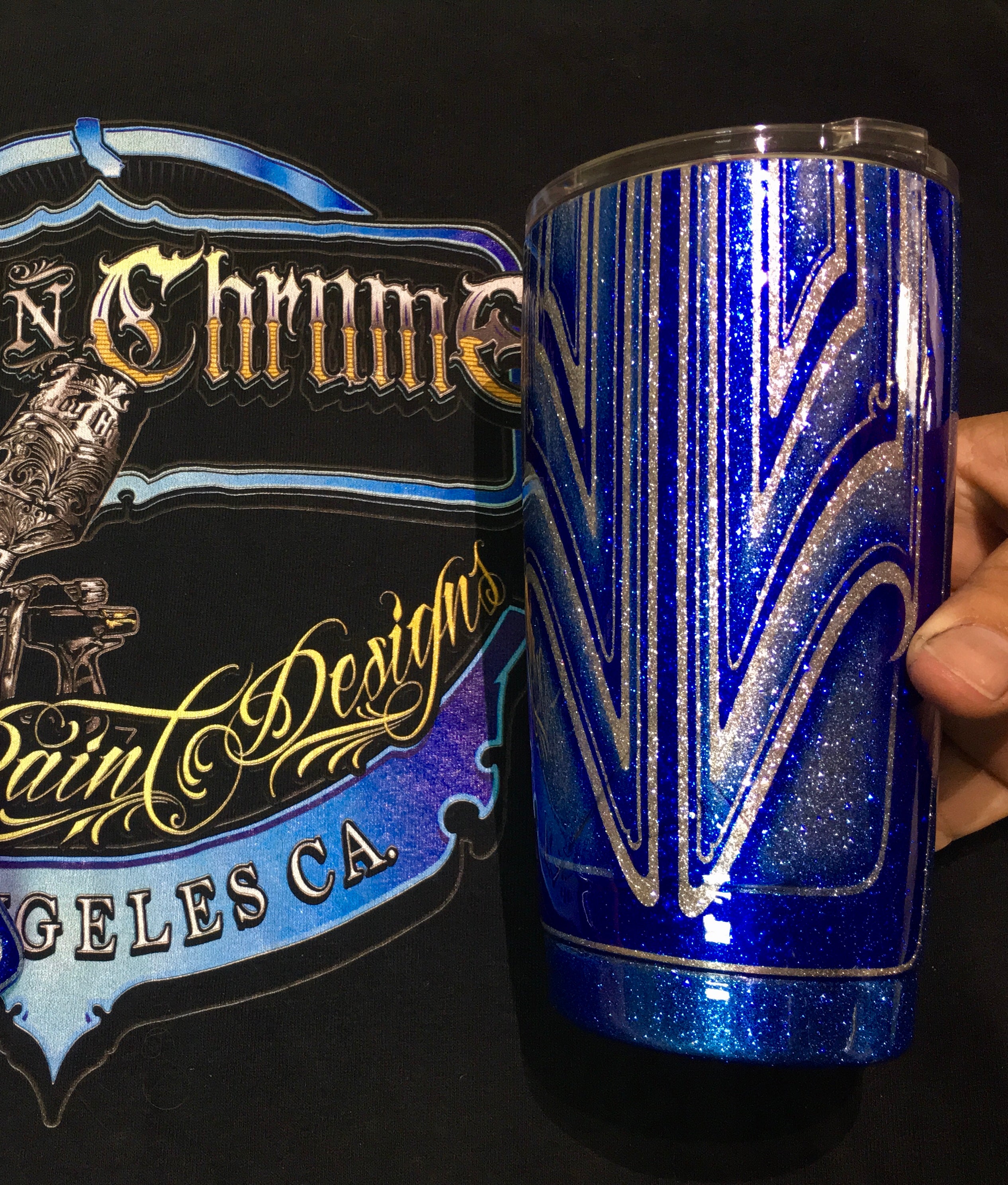 Custom Painted Yeti 30 oz Tumbler (Carp #1) –