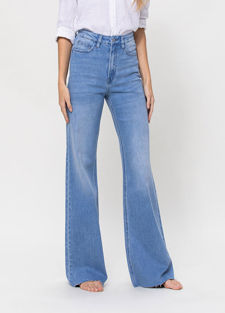 Vervet | Super High Rise Wide Leg Jeans | Haverdash