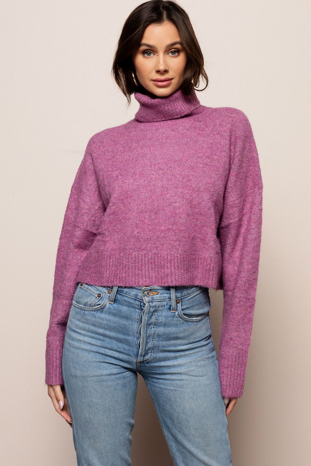 The Stylist LA | Brady Sweater in Lilac | Haverdash