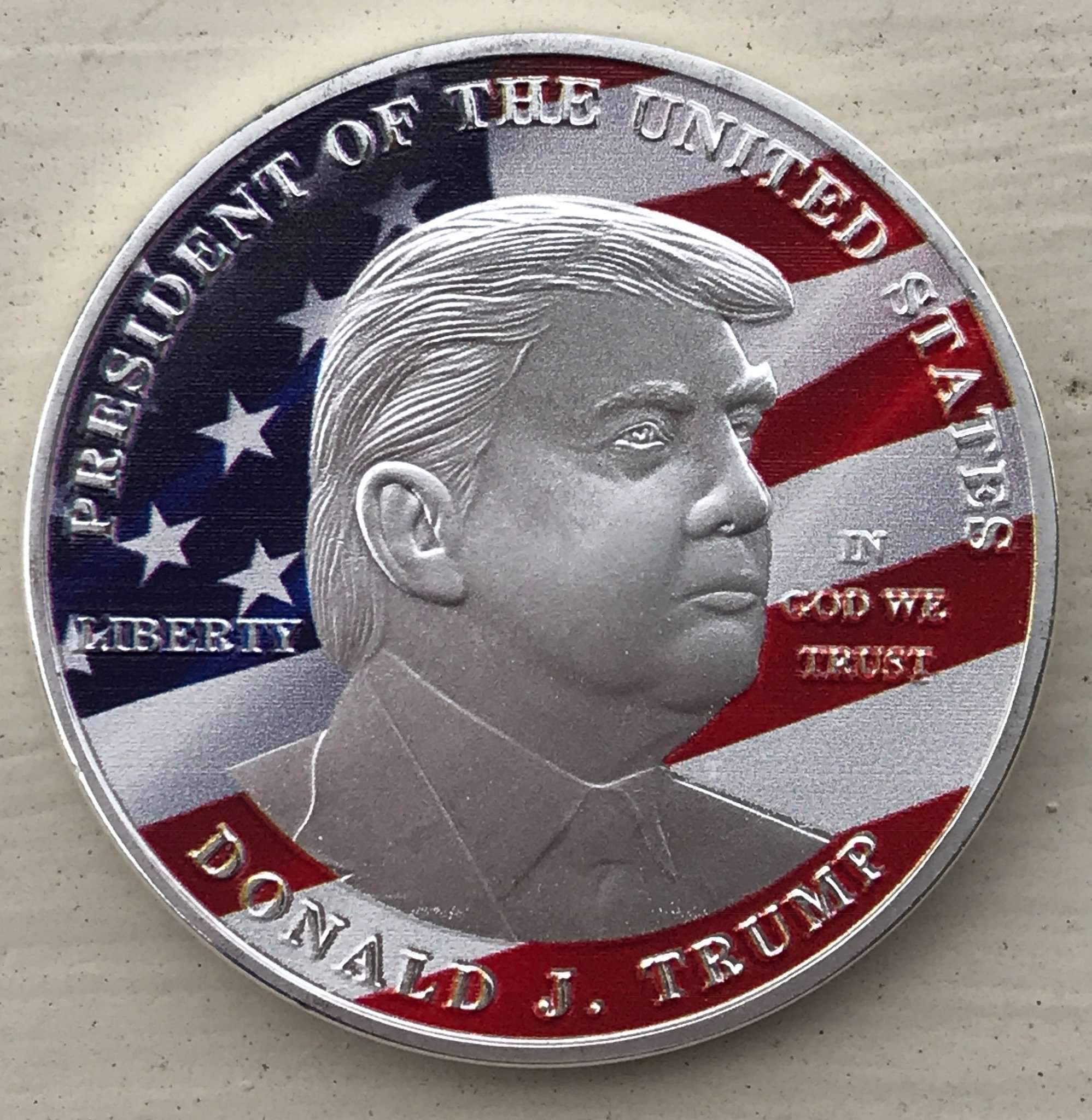 President Donald J. Trump 'Make America Great Again' Commemorative Sil