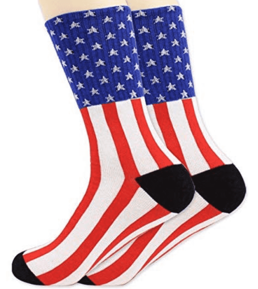 USA Patriotic Flag Socks – Patriot Powered Products