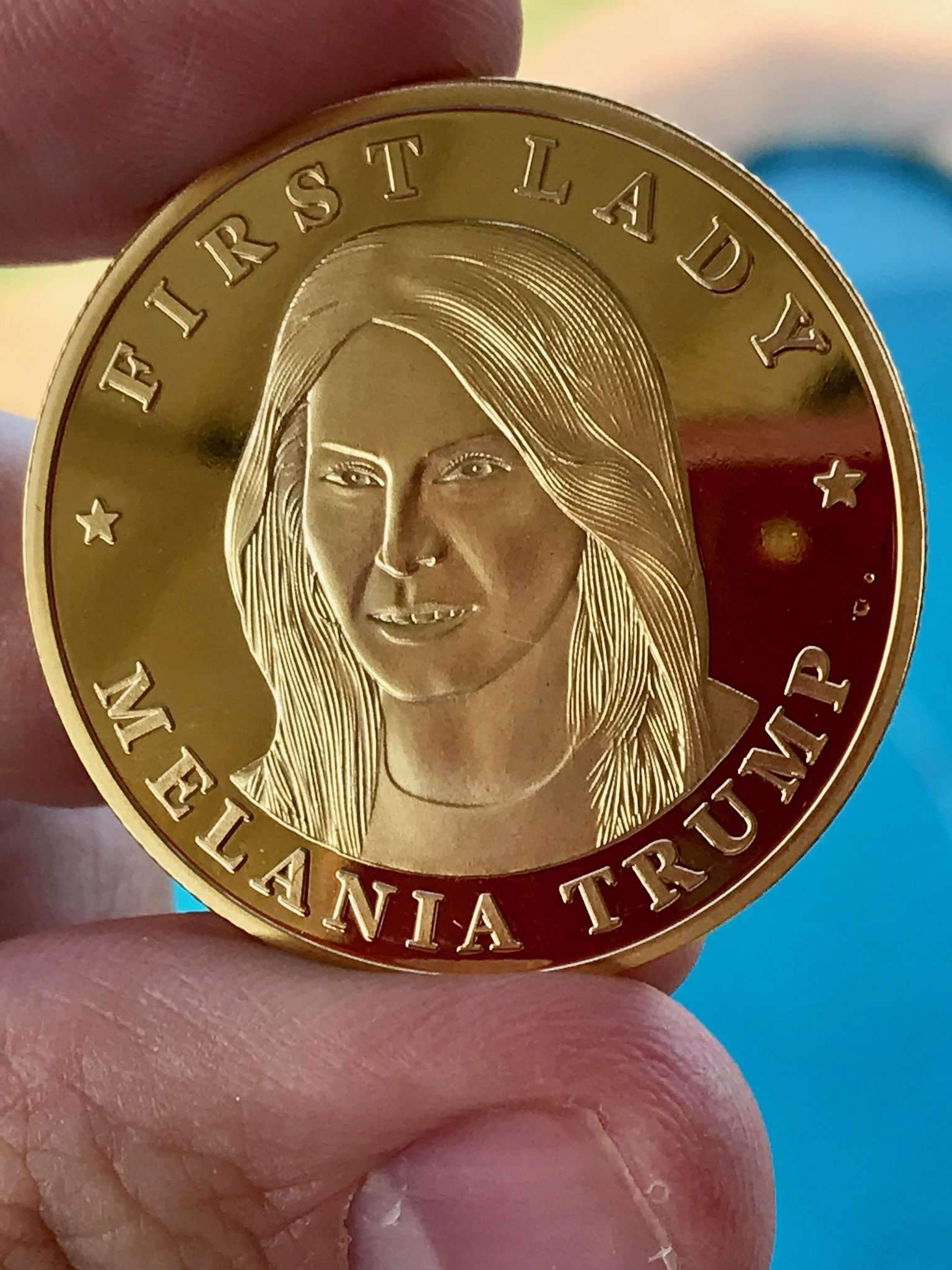 First Lady Melania Trump Commemorative Coin - Gold or Silver