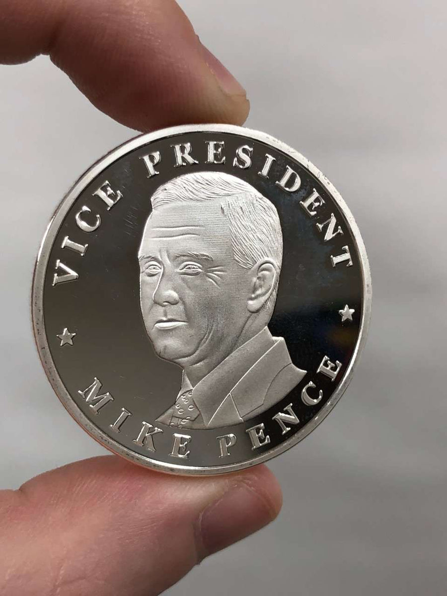 Vice President Mike Pence - Silver Commemorative Coin – Patriot Powered ...