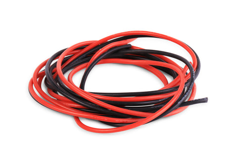 16 AWG Silicone Electrical Wire 2 Conductor Parallel Wire Line 60ft [Black 30ft Red 30ft] 16 Gauge Soft and Flexible Hook Up Oxygen Free Strands