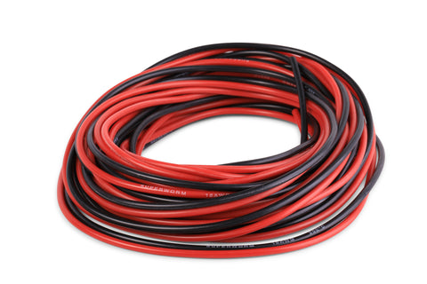 TQ Wire 1 ft. 10 Gauge Super Flexible Wire - Black Red & Blue