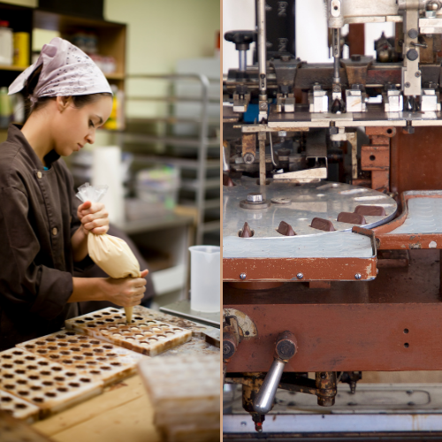 CHOCOLATE FACTORY  Calendrier compte à rebours au chocolat du