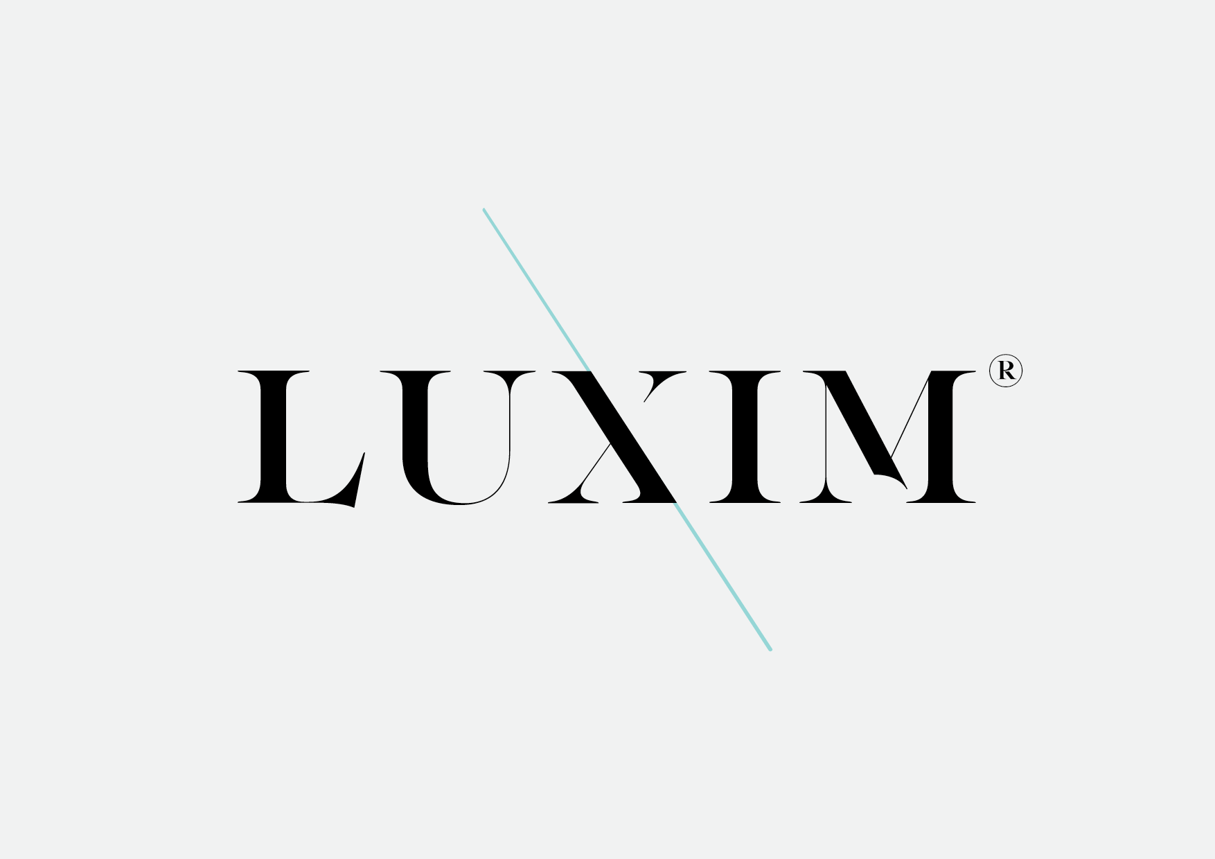 Minimal Logo Design for LUXIM - Cuba Gallery