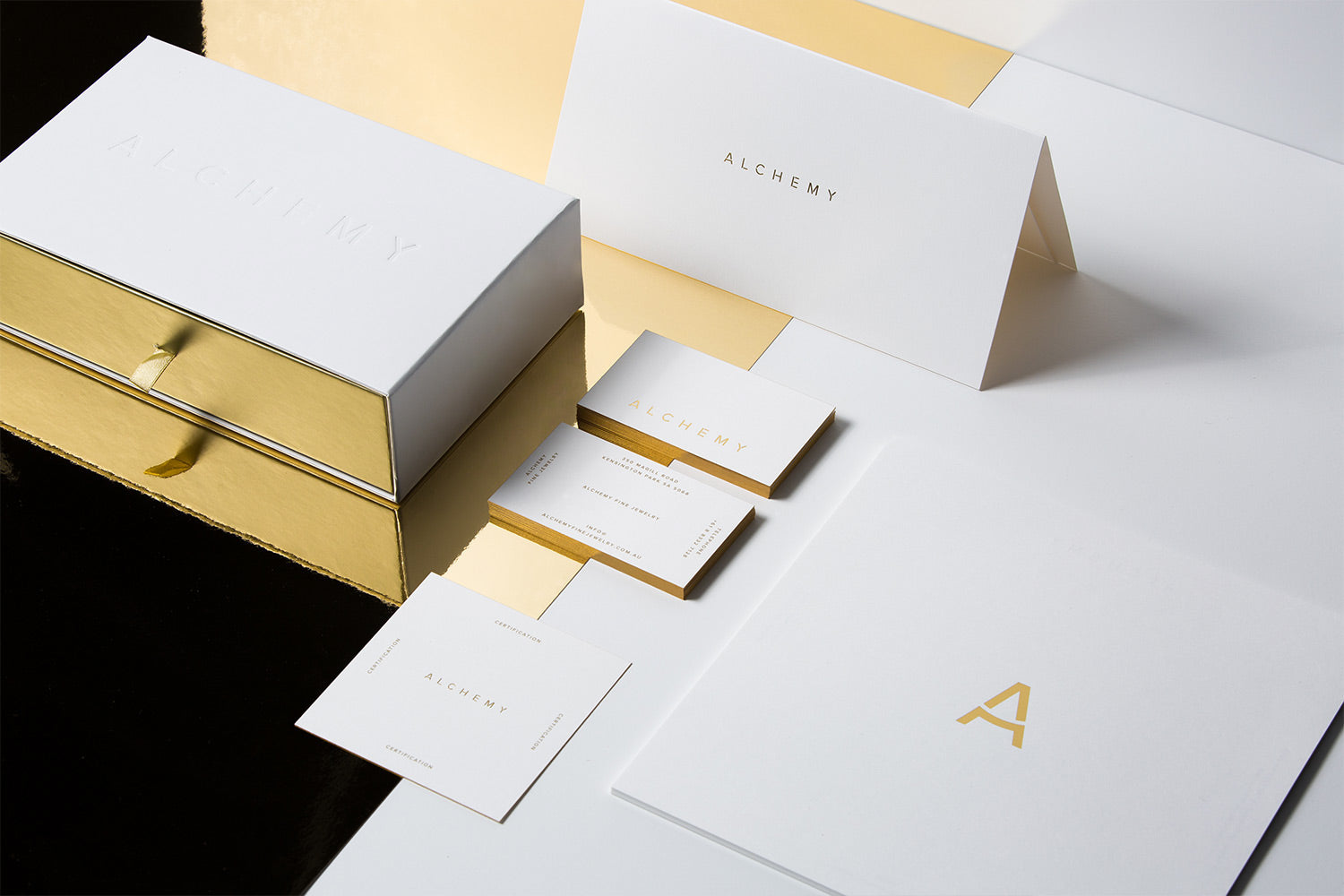 Stationery design and business cards