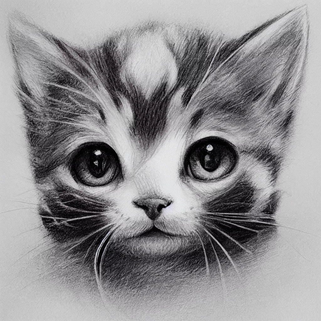 Drawing Ideas Easy Cute Kitten