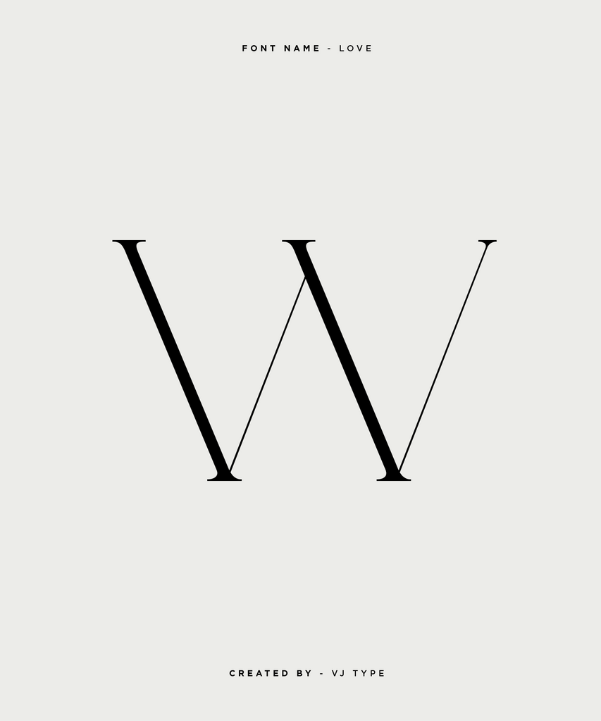 Creative font design | VJ Type