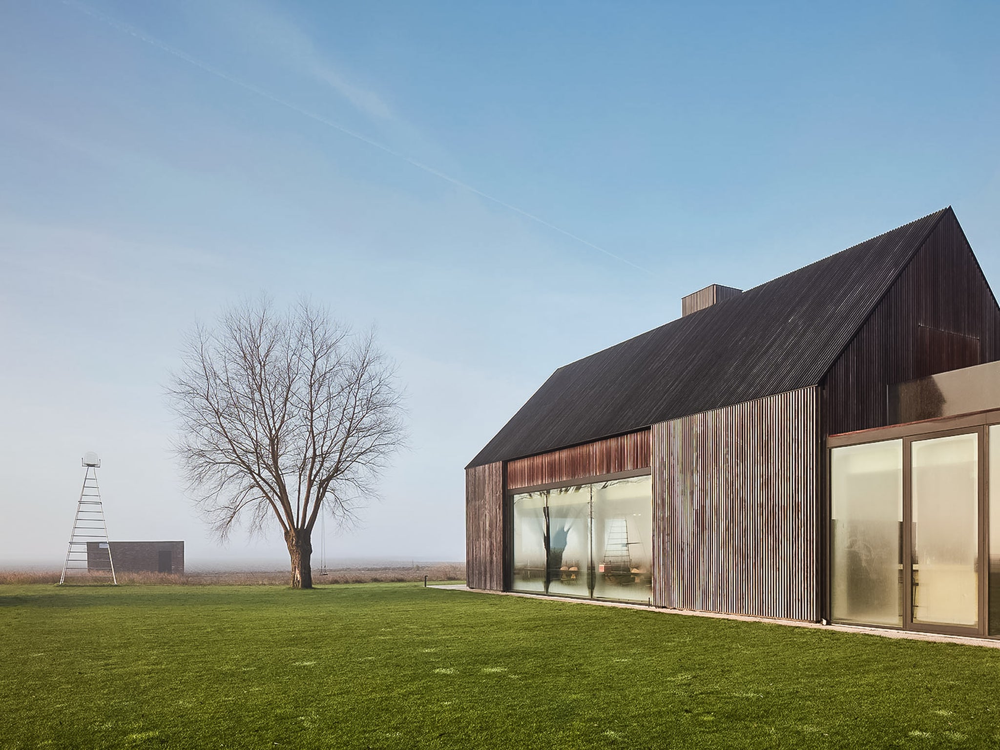 modern farmhouse exterior