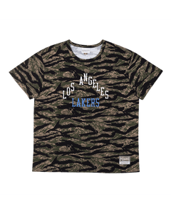 Mitchell and Ness NBA Lakers heavy T shirt