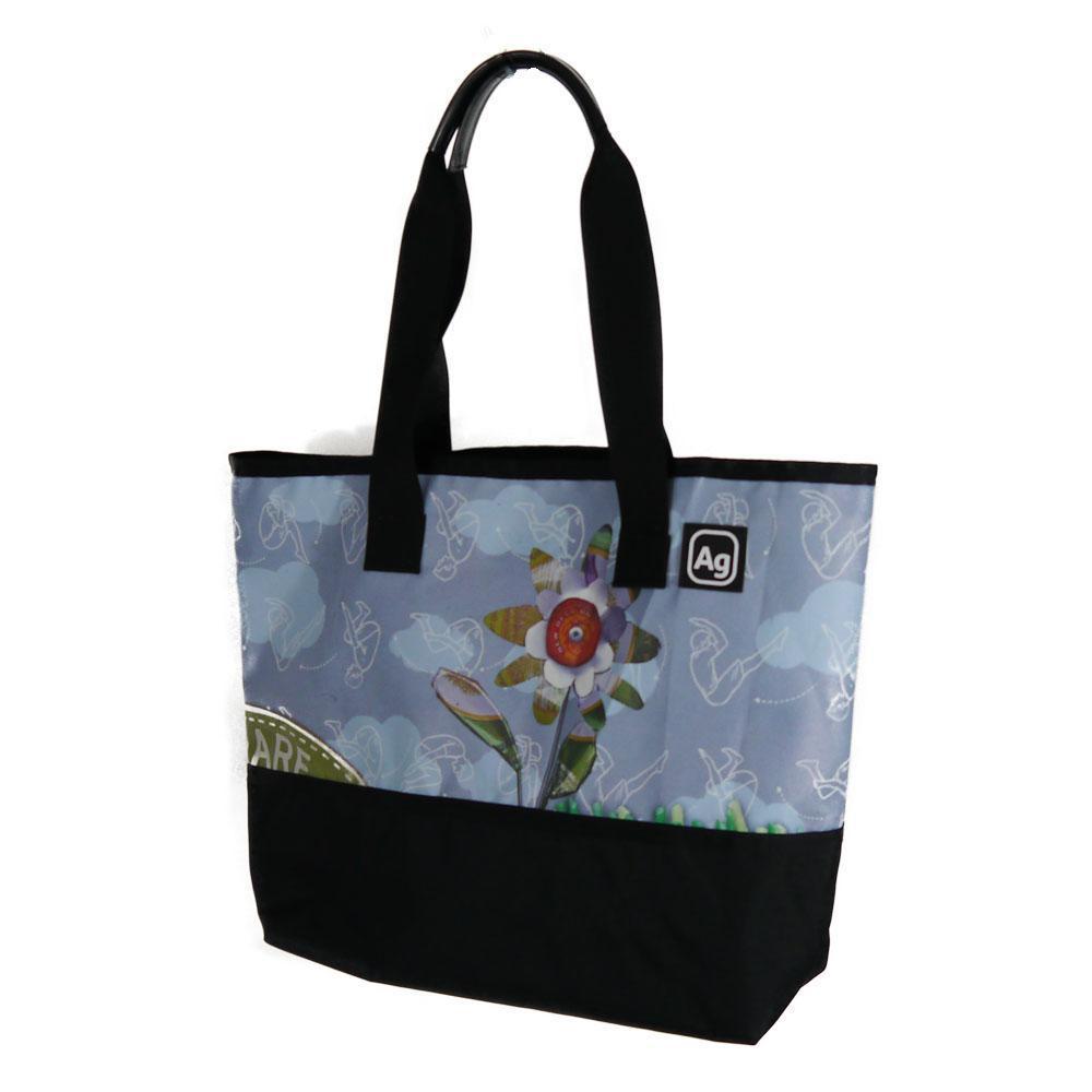 Recycled Billboard Tote Bag, Medium - Made in the USA - Saves Landfill ...