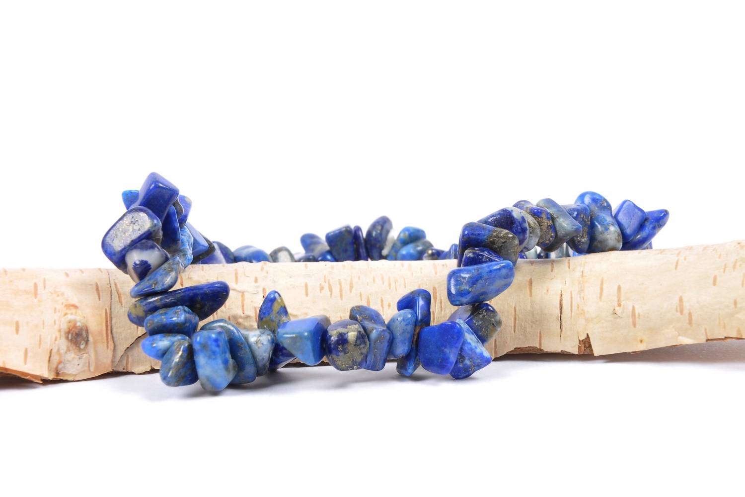 Bracelet en perles de lapis lazuli
