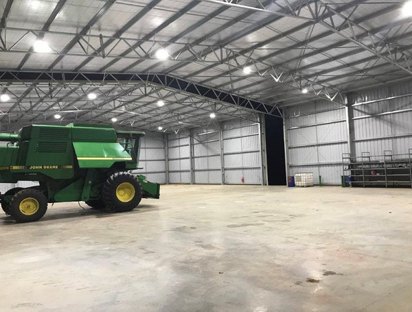 farming shed with LED highbays-HBX Series
