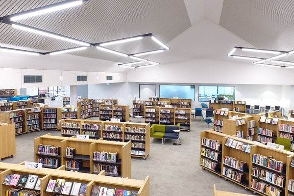 LED linear lighting in library_MT Series linear