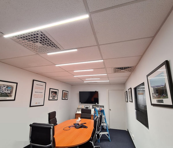 Conference room linear lighting-TekBar linear lighting