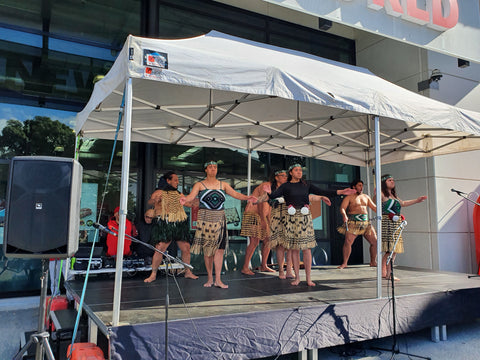 Kapa Haka performance on stage