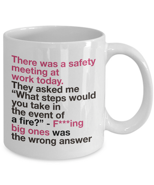 Office Coffee Mug - Funny Work Or Job Mug -