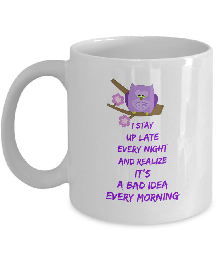 Adult Humor Coffee Mug Funny Coffee Mug For Women Or Men I Stay U Custom Cre8tive Designs 