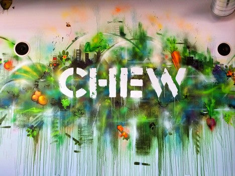 chew-sign